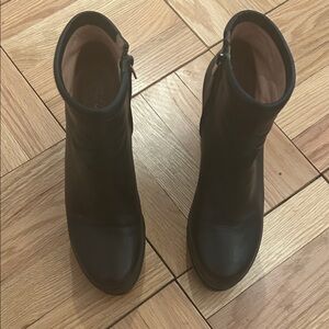 Robert Clergerie Black Ankle Booties